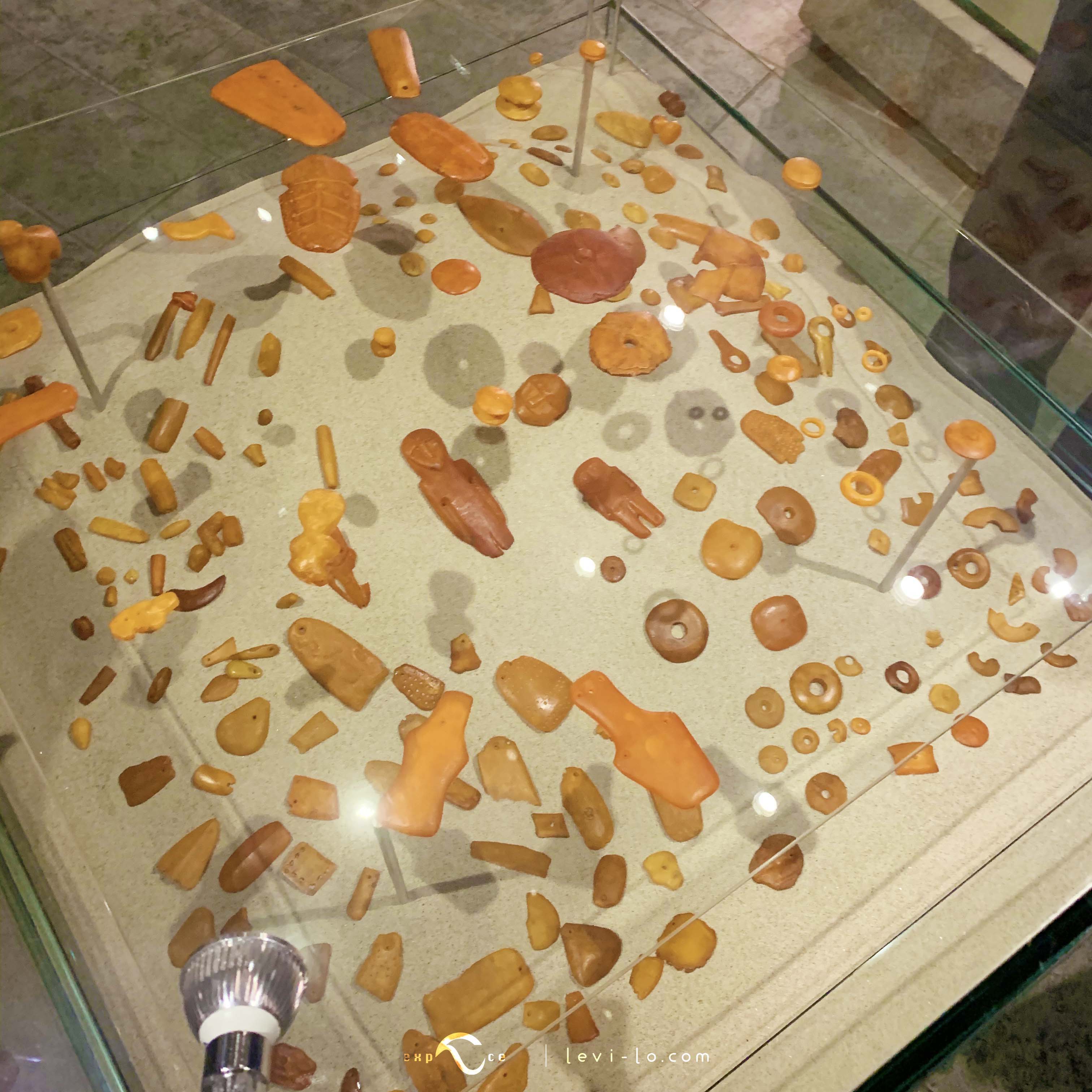 Traditional Lithuanian amber craft