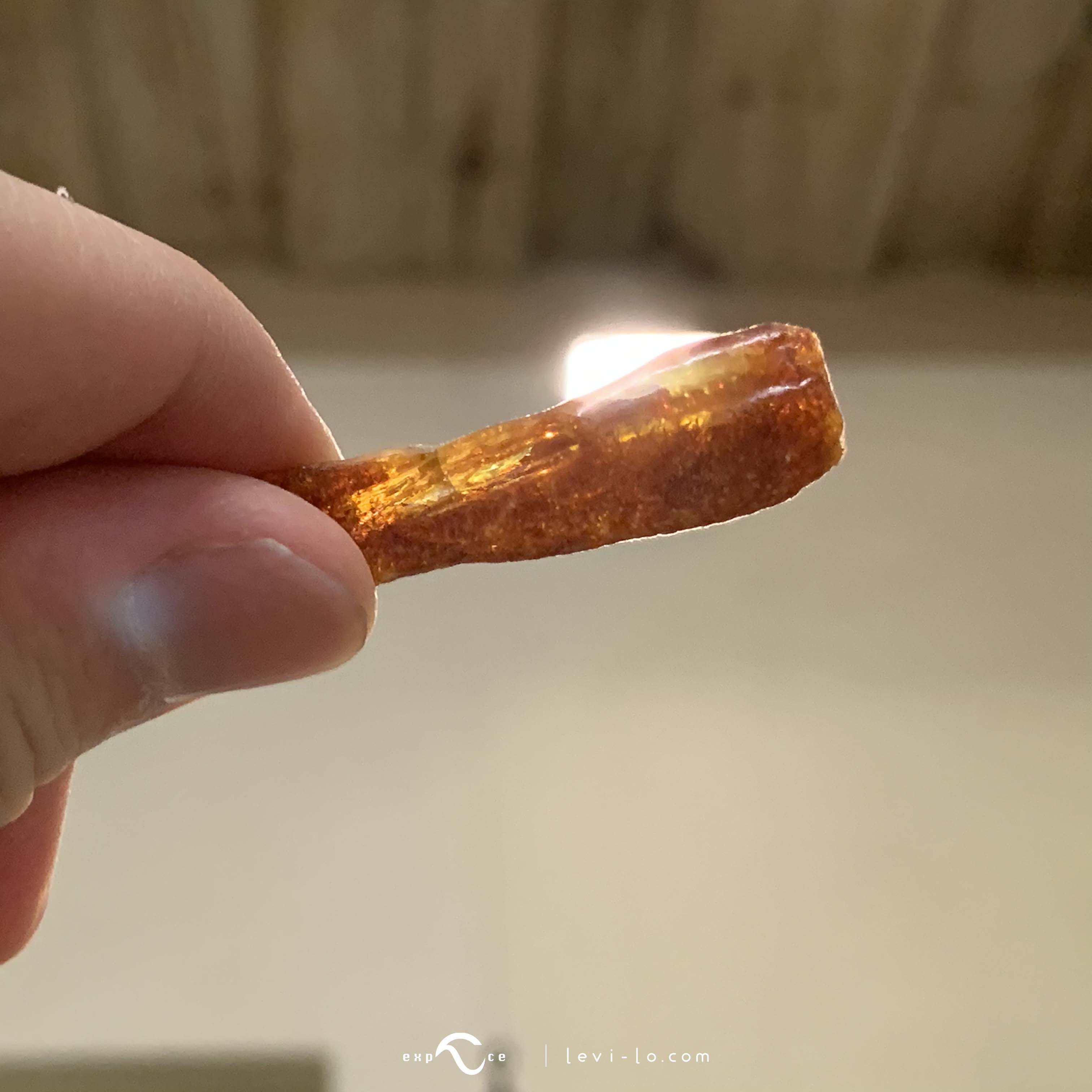 The red amber I worked on