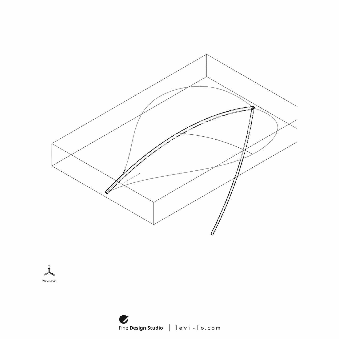 Leafin 3D Model Development Stage 7 - Intermediate stage