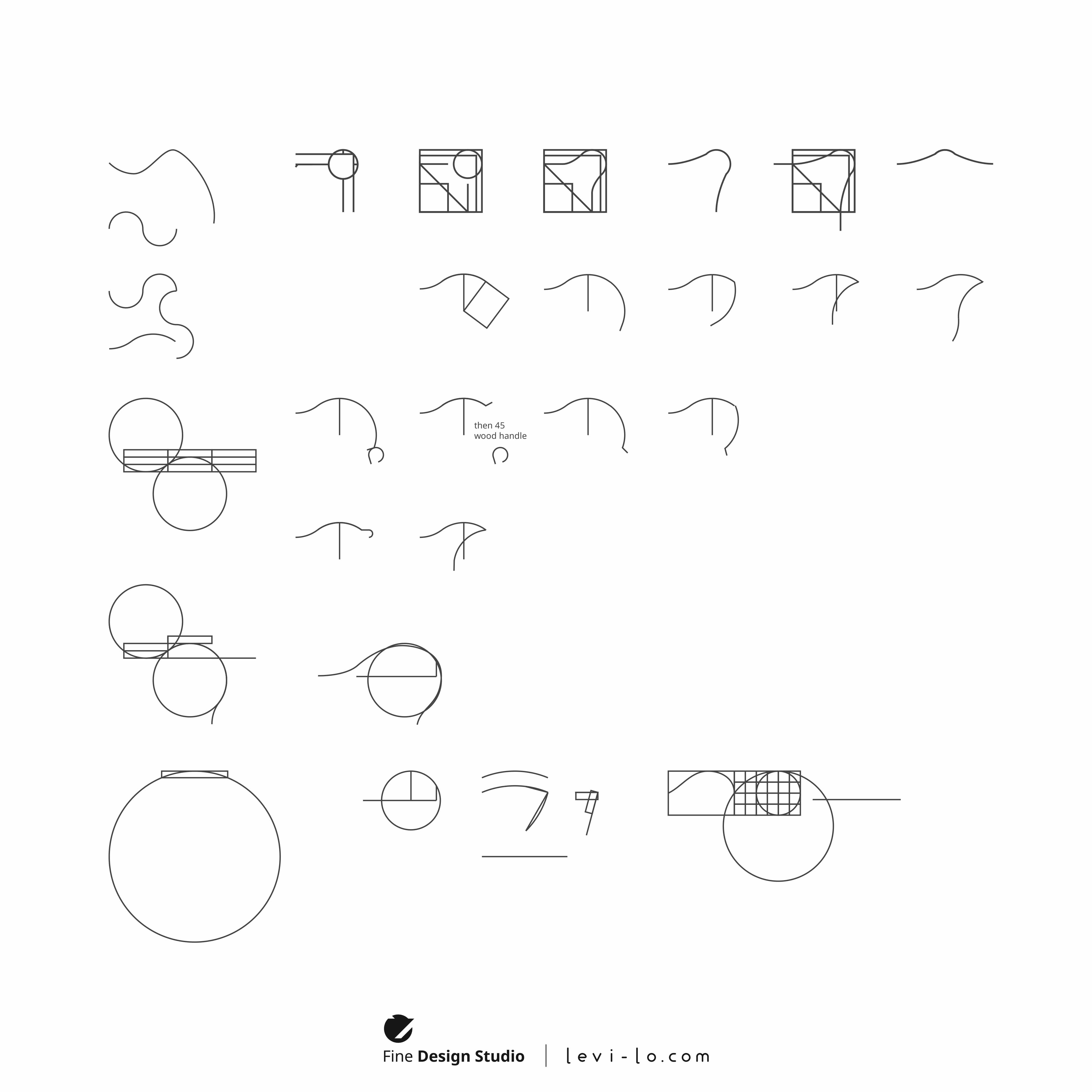 Curvature Plan for Structure in Leafin Design, by Levi Lo