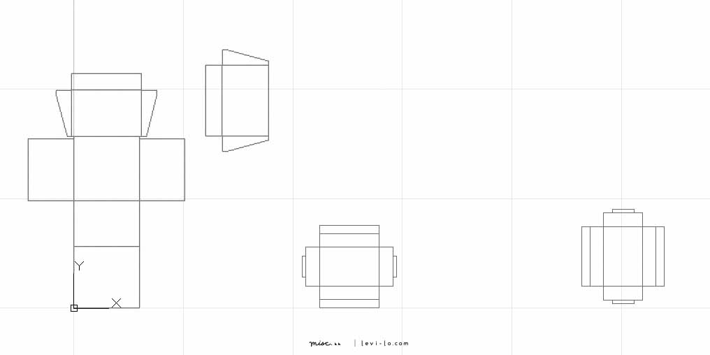 AutoCAD Technical Drawing of Mēchanica, by Levi Lo